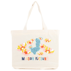 巴黎小众文青品牌 Maison Kitsune 帆布袋
