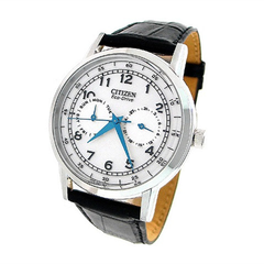 【美亚自营】Citizen 西铁城 AO9000-06B 男士黑色表带光动能手表