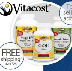 Vitacost：自营品牌，维生素片等营养*品，买一送一