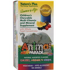 Nature's Plus Animal Parade® 儿童多种维生素矿物质咀嚼片180粒 $11.2（约76元）