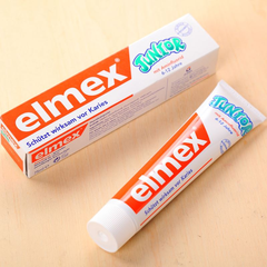 【德亚直邮】Elmex 儿童防蛀固齿清洁含氟牙膏 75ml *6支 6-12岁可用