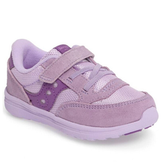 Saucony Baby Jazz - Lite Sneaker 女童款紫色运动鞋 $12.97（约94元）