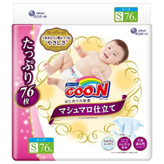 【日亚直邮】额外8折！GOO.N 大王棉花糖S76/NB84尿不湿（4-8kg） 折后史低1195日元（约74元）