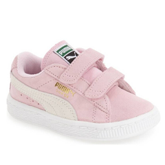 Puma Suede Sneaker 女童款粉色复古运动鞋