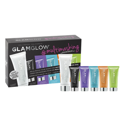 Glam Glow 格莱魅发光面膜六件套装 白罐30g+黑、紫、蓝、橙、绿罐7g*5