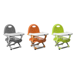 史低价！【中亚Prime会员】Chicco 智高 便携多功能可折叠儿童婴儿餐椅 银色/橘色/草绿色