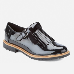 【免费直邮中国】Clarks Griffin Mia Patent Frill 女士T型皮鞋