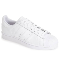 adidas Originals White Superstar 男款全白款运动鞋