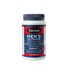 【限时特价】Swisse 男性多维生素营养补充片 120片