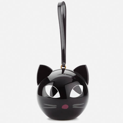 【免费直邮中国】Lulu Guinness Kooky Cat 黑猫手拿包