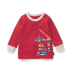 GITA basic for preschool 小童长袖100%天竺棉T恤