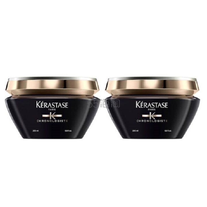 1套免邮！Kérastase 卡诗 黑钻凝时*子酱发膜 200ml×2