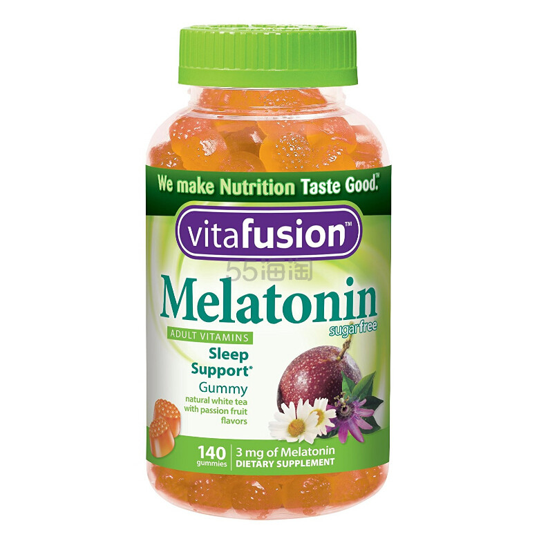 【美亚自营】Vitafusion 褪黑素软糖 辅助睡眠 140粒