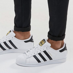 【免费直邮中国！】Adidas 阿迪达斯 Superstar 男士金标贝壳头休闲运动鞋