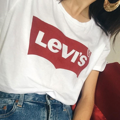 【德亚直邮】Levi's 李维斯 The Perfect Tea 17 经典女士LOGO短袖T恤