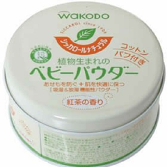 【日本亚马逊】不带滑石的和光堂绿茶爽身粉 120g
