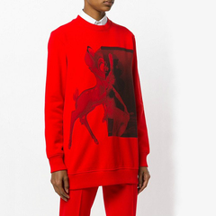 【明星同款】Givenchy 纪梵希 限量红色款小鹿*比卫衣
