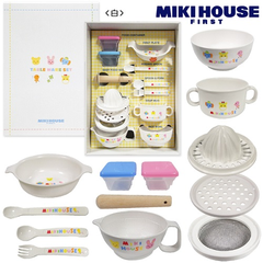 【日本乐天国际】 Mikihouse 婴儿断奶用餐具礼盒套装