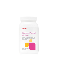 【55专享】【*】GNC 健安喜 健安喜孕妇维生素软胶囊含铁 120粒