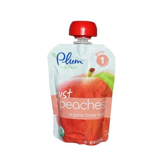 【凑单好物】Plum Organics 纯有机水蜜桃果泥 4个月+
