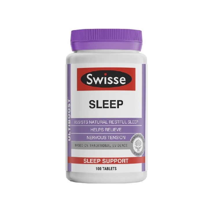 【立减5澳】Swisse 天然草*睡眠片 100粒