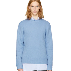 Acne Studios Blue Peele Sweater 嫩蓝色羊绒羊毛混纺毛衣