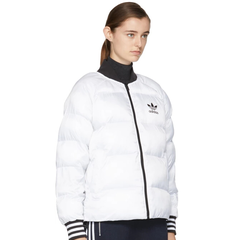 adidas Originals Reversible White Superstar Sport Jacket 女款黑白双面可穿女款保暖夹克