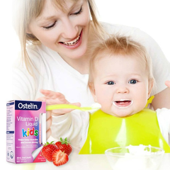 【双12】Ostelin 婴幼儿/儿童液体维生素D滴剂 200IU 补钙 草莓味 20ml