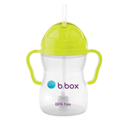 【立减5澳+免邮】B.box 婴幼儿重力球吸管杯 防漏 240ml 菠萝绿 6个月+