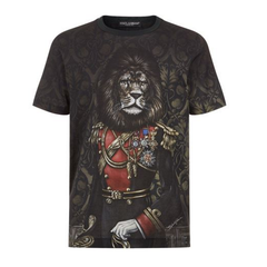 【7折好价！可享受17%退税】Dolce & Gabbana Lion Soldier 男士T恤