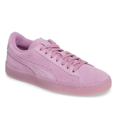 Puma Iced Suede Sneaker 粉色大童款运动鞋 成人可穿