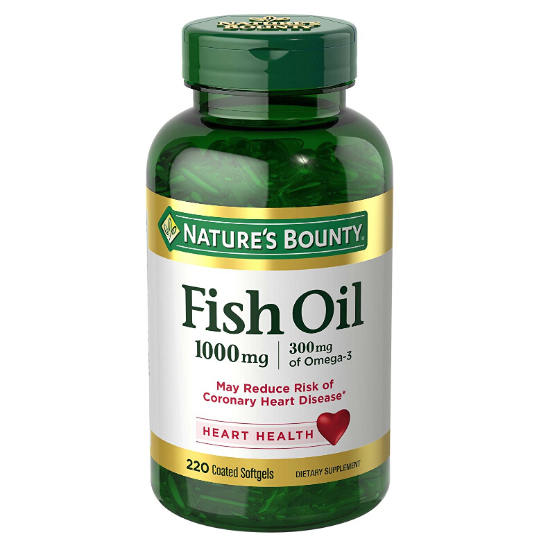 Nature's Bounty 自然之宝 天然魚油 1000mg*220粒