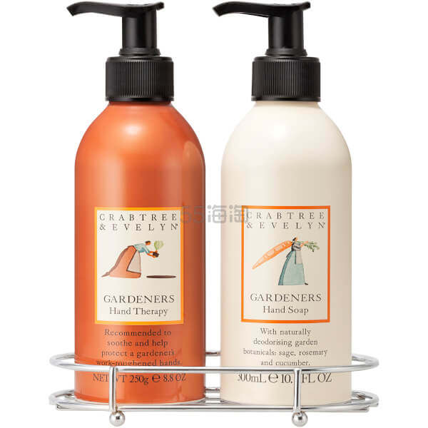 Crabtree & Evelyn 瑰柏翠手园艺大师护手霜 250g + 洗手液 300ml 套装