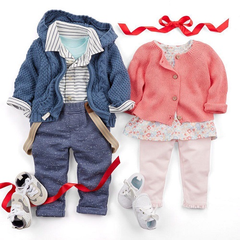 【上新】Carter's：精选婴儿连体衣、长裤套装等