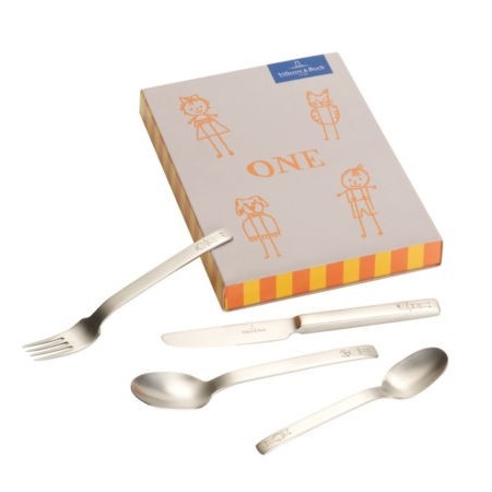 Villeroy & Boch 唯宝 “one”系列 餐具4件套 24.9欧（约190元）