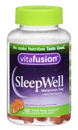 Vitafusion 改善睡眠 褪黑素软糖60粒  .84（约42元）