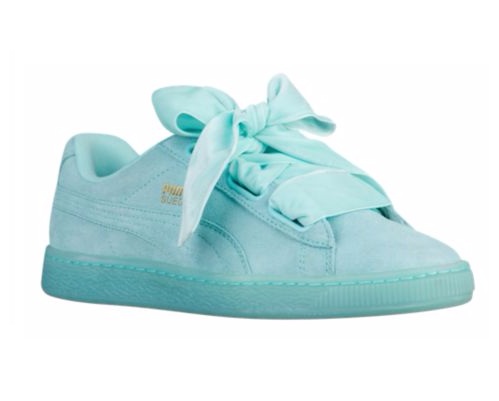 Rihanna x Puma 新款上新！超适合春夏！PUMA SUEDE HEART 马卡龙色运动鞋 .99（约492元）