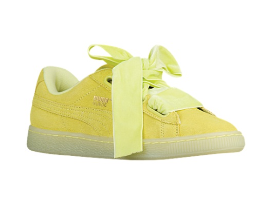 Rihanna x Puma 新款上新！超适合春夏！PUMA SUEDE HEART 马卡龙色运动鞋 .99（约492元）