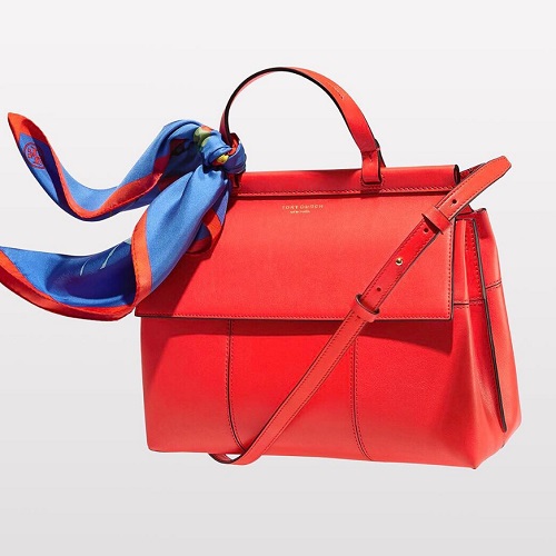 2017新款！Tory Burch 全新手袋 T Satchel系列 多色 $495（约3551元）