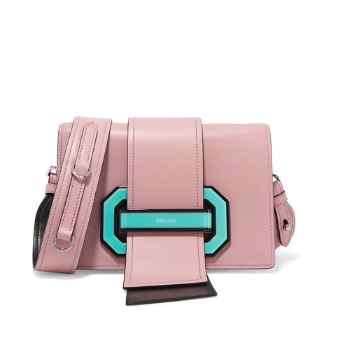 【杨幂同款】现今*热包款 Prada Plex Ribbon 款拼色美包 £1980（约16781元）