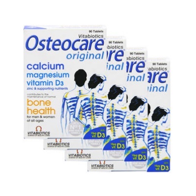 【4件包邮装】Vitabiotics Osteocare 钙片 4*90片 268元