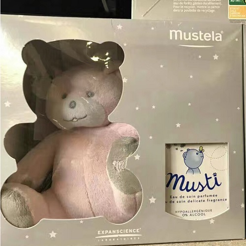 凑单买啦！Mustela 妙思乐 儿童香水 50ml+毛绒玩具 19.05欧（约139元）