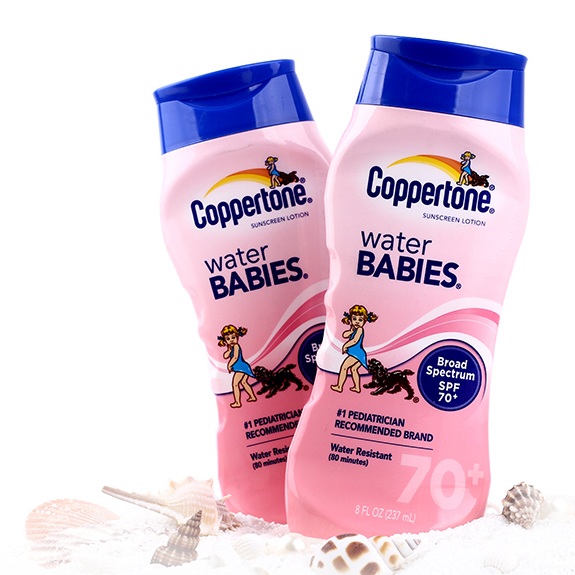 Coppertone Water Babies 水宝宝 SPF70+ *霜237ml  .99（约58元）
