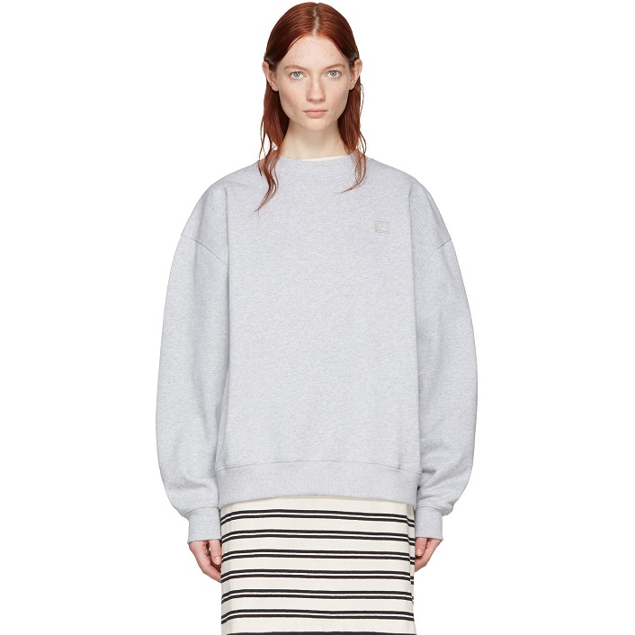 Acne Studios 笑脸廓形卫衣 YANA Face  0（约1521元）