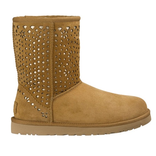 UGG Classic Short Flora Perf 女士中筒靴 .96（约478元）