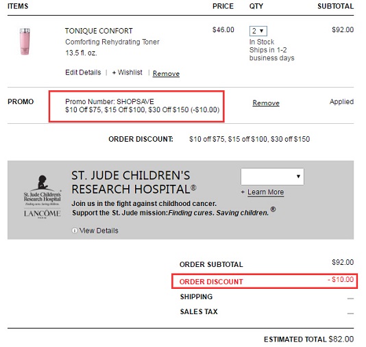 Lancome：兰蔻 护肤美妆 全场满$75减$10，满$100减$15，满$150减$30 