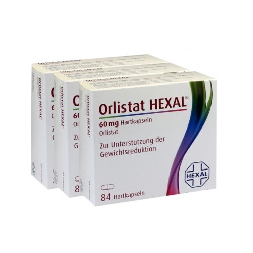 慎点，排油*效果惊人！Hexal Orlistat 奥利司他 控油*身胶囊 84粒*3盒 86.85欧（约670元）