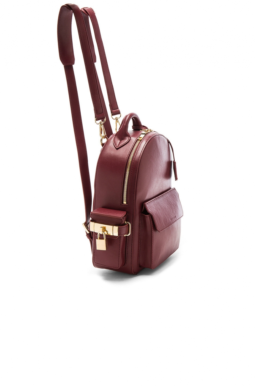 Buscemi 深红色mini后背包 70（约8313元）