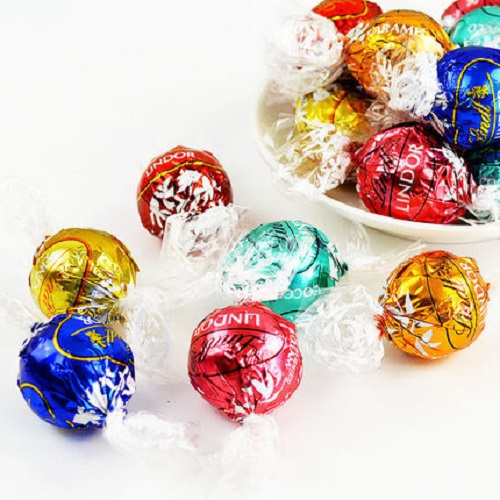 Lindt 瑞士莲 软心 lindor 巧克力球精选混合分享装 200g 49元