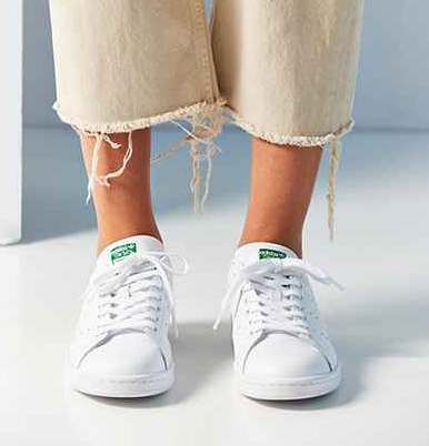 Adidas Originals Stan Smith 绿尾小白鞋 $59.99（约435元）